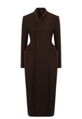Cadorago Coat — Brown
