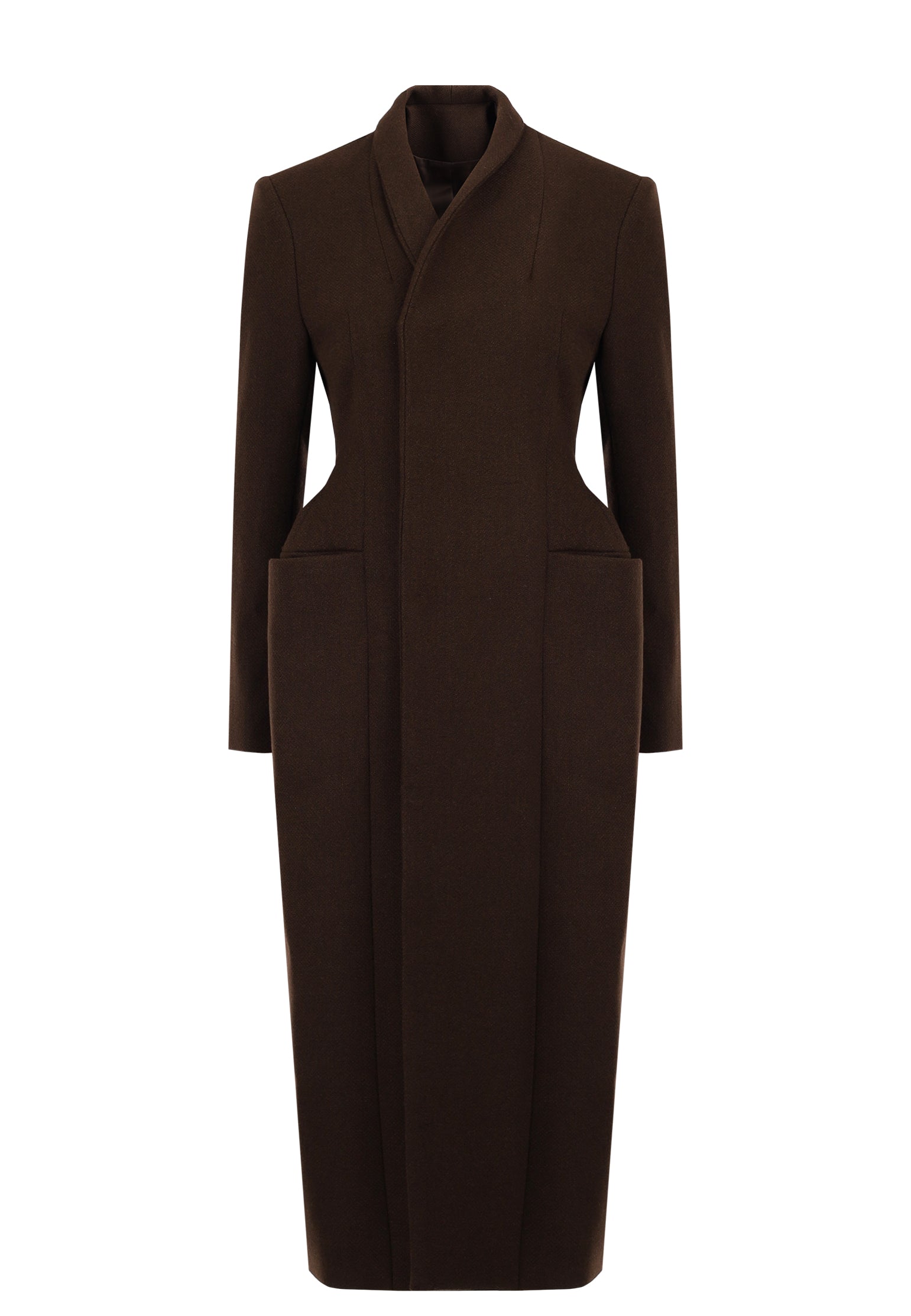 Cadorago Coat — Brown