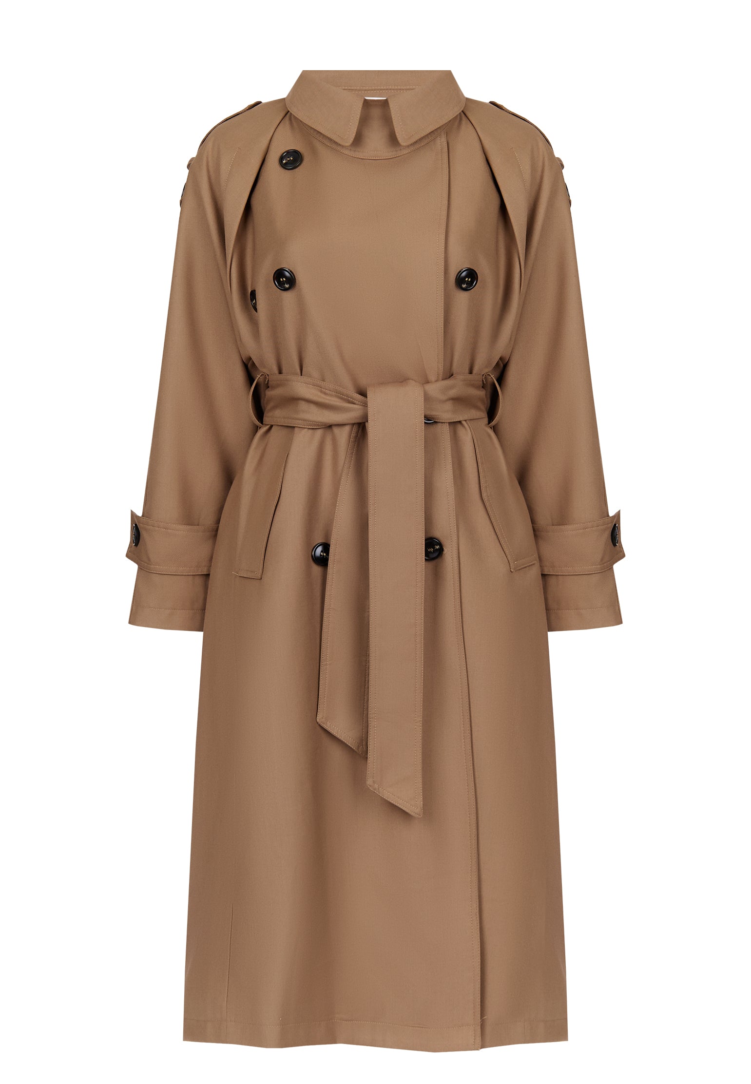 Como Trench Coat — Beige