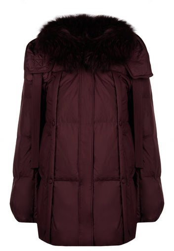 Sfilato Down Jacket 6820 — Burgundy