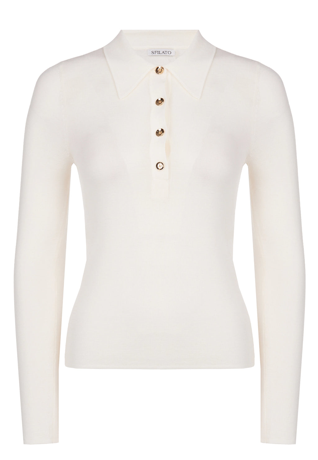 White Sfilato pullover - view 1