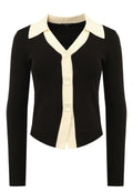 Manoppello Cardigan — Black