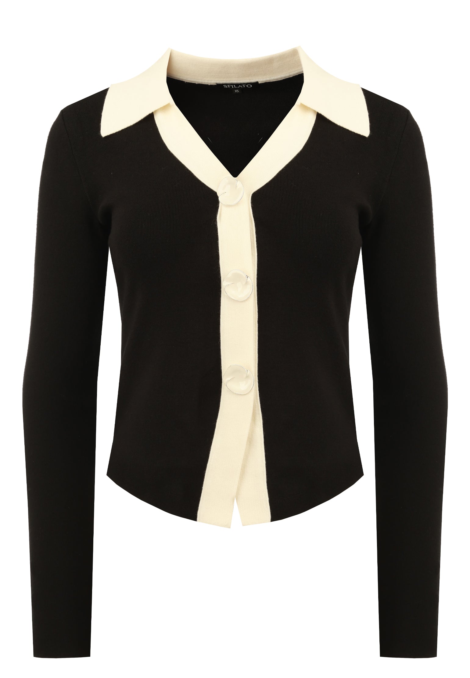 Manoppello Cardigan — Black