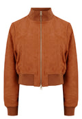 Landiona Bomber Jacket — Light Brown