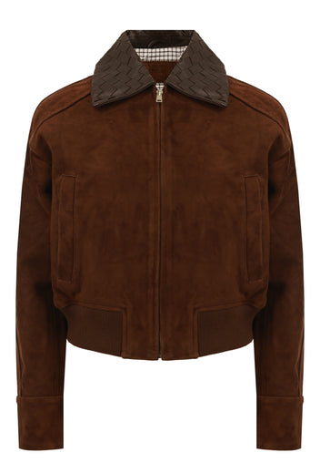 Lanciano Bomber Jacket — Brown
