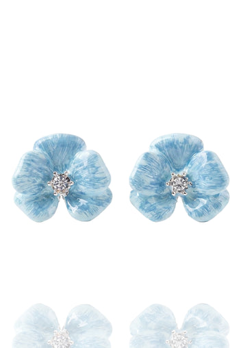 Alpette Earrings — Light Blue