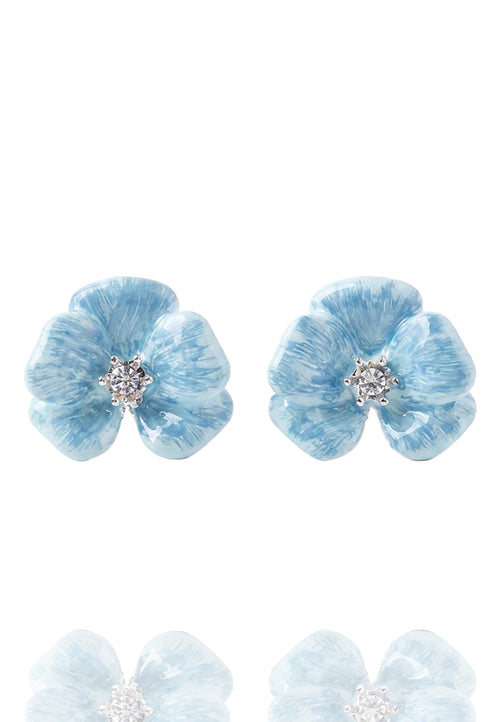 Alpette Earrings — Light Blue
