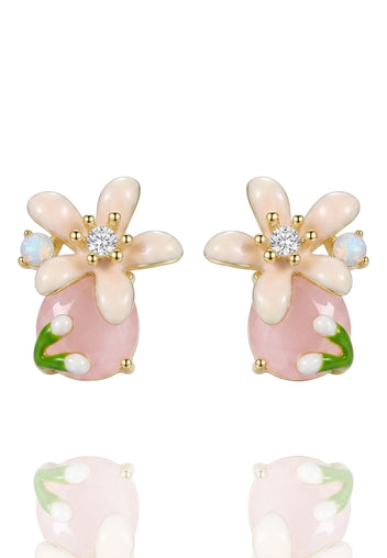 Alfianello Earrings — Pink