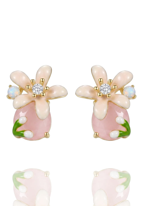 Alfianello Earrings — Pink