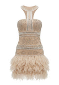 Pella Dress — Beige