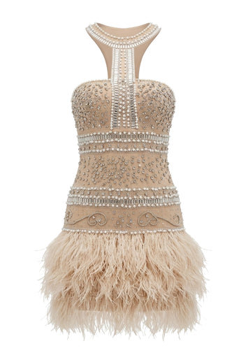 Pella Dress — Beige
