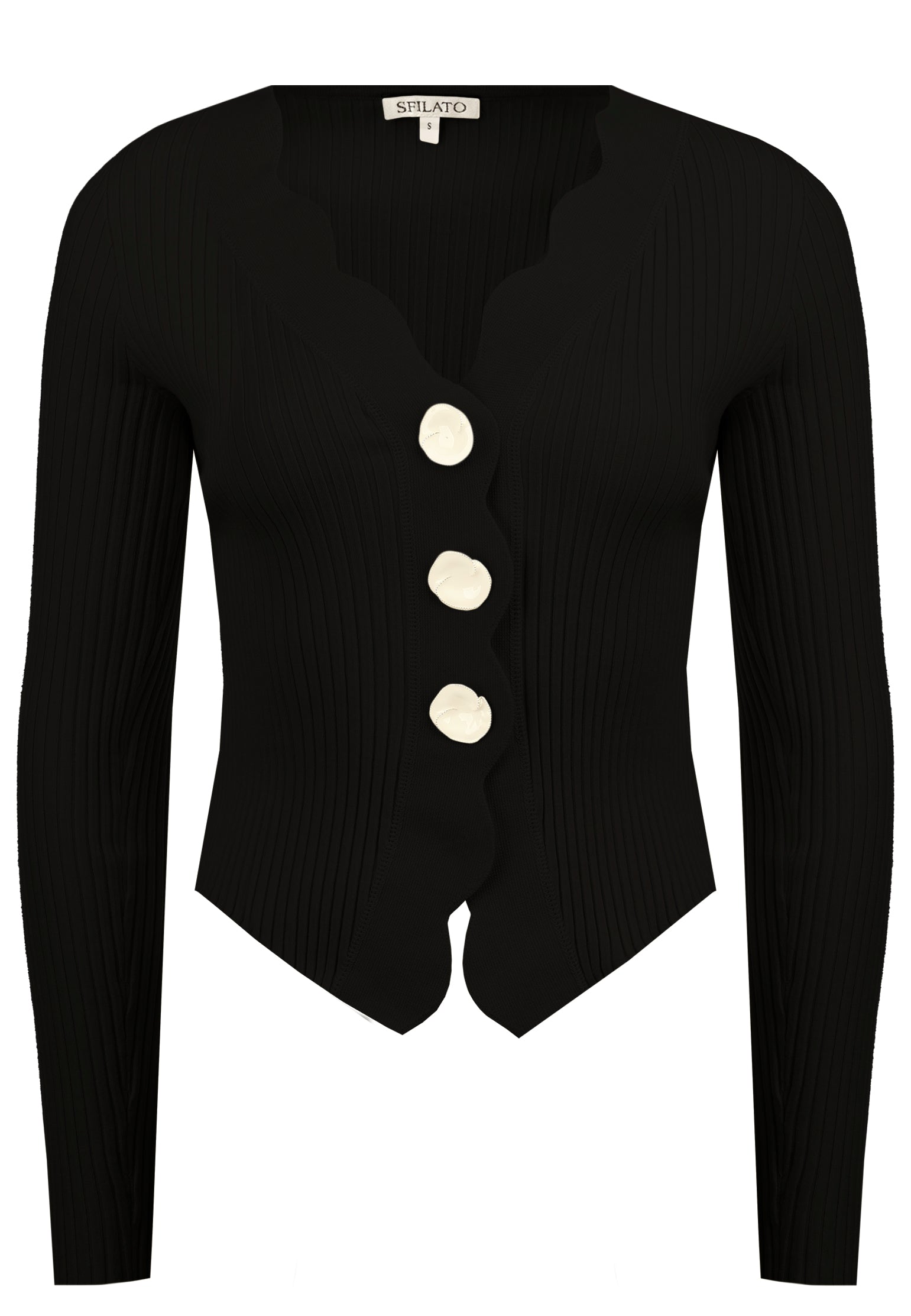 Maglie Cardigan — Black
