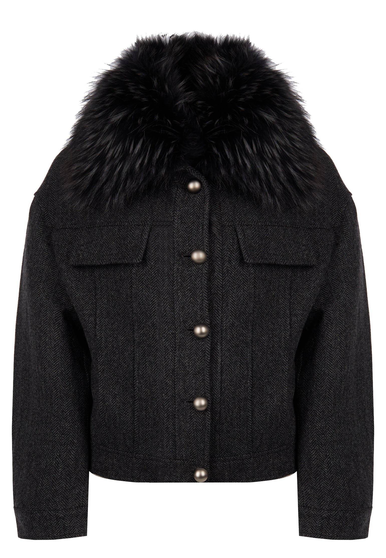 Sfilato Down Jacket 527 — Dark Grey