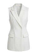 Pellizzano Vest — White