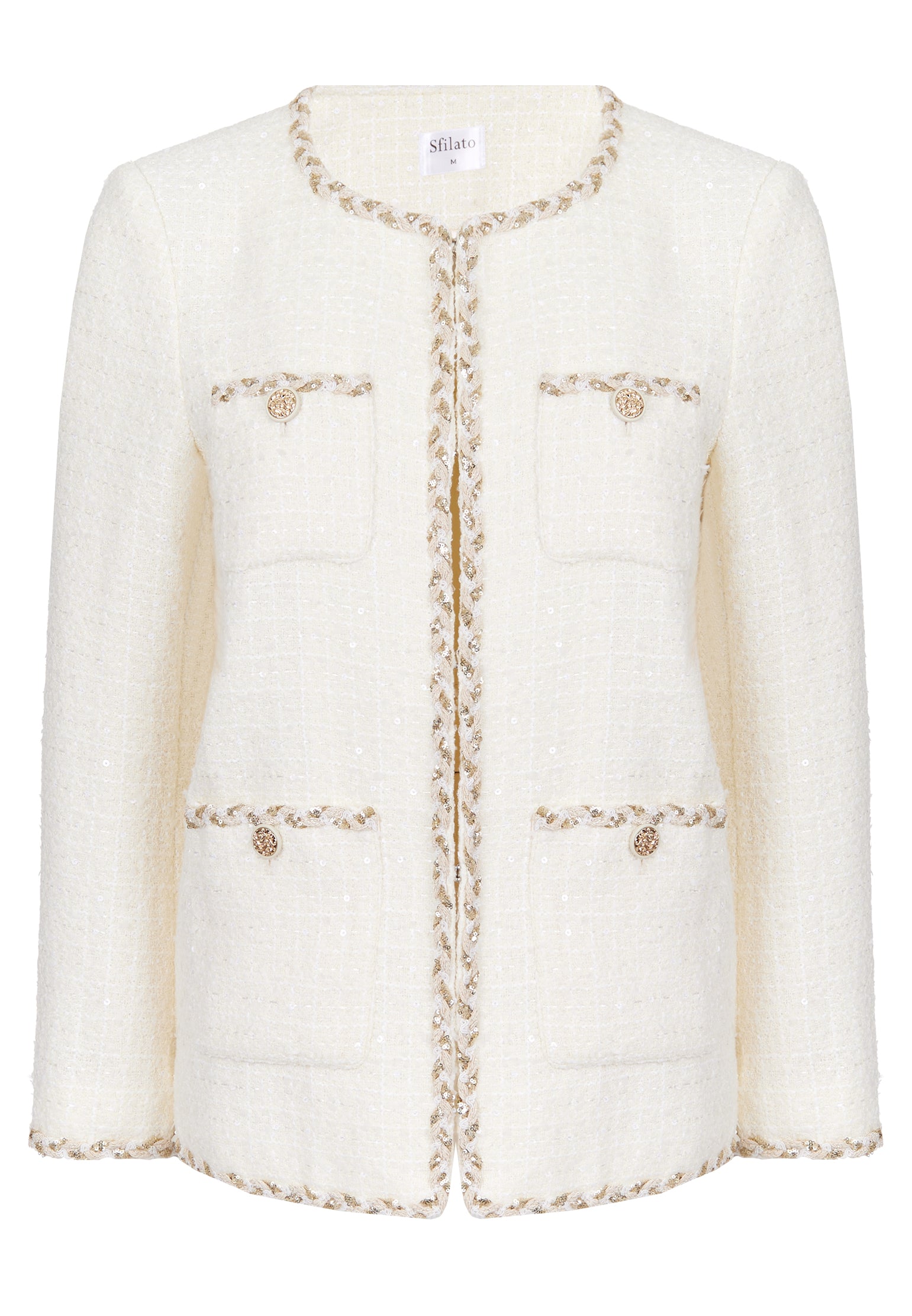 Davoli Cardigan — White