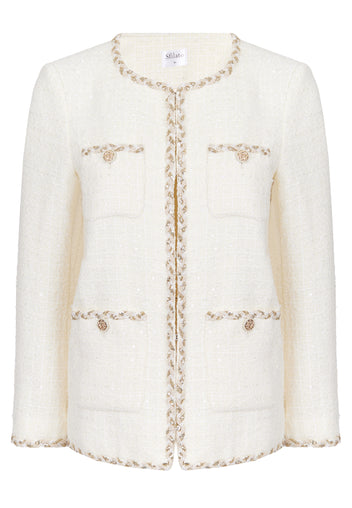 Davoli Cardigan — White