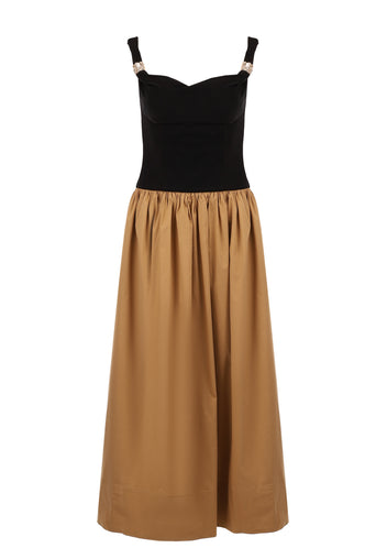 Pelugo Dress — Light Brown