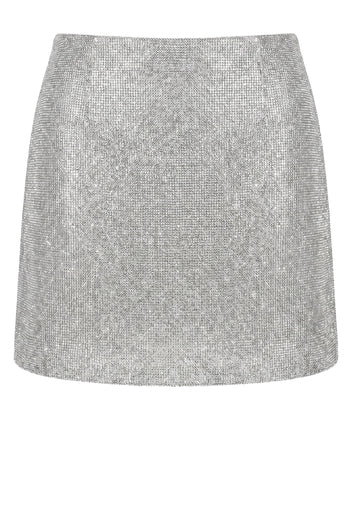 Ussana Skirt — Silver