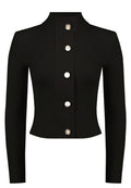 Manocalzati Cardigan — Black