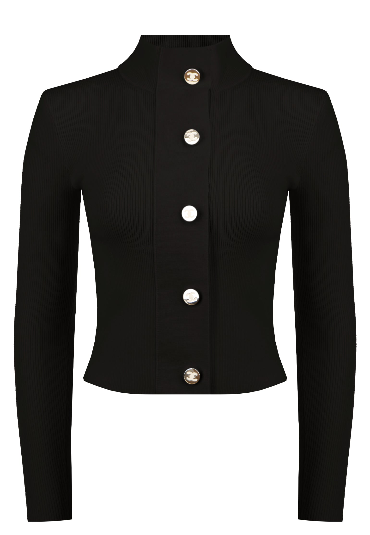 Manocalzati Cardigan — Black