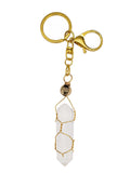 Alessandria Crystal Charm — White