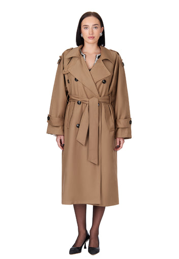 Como Trench Coat — Beige