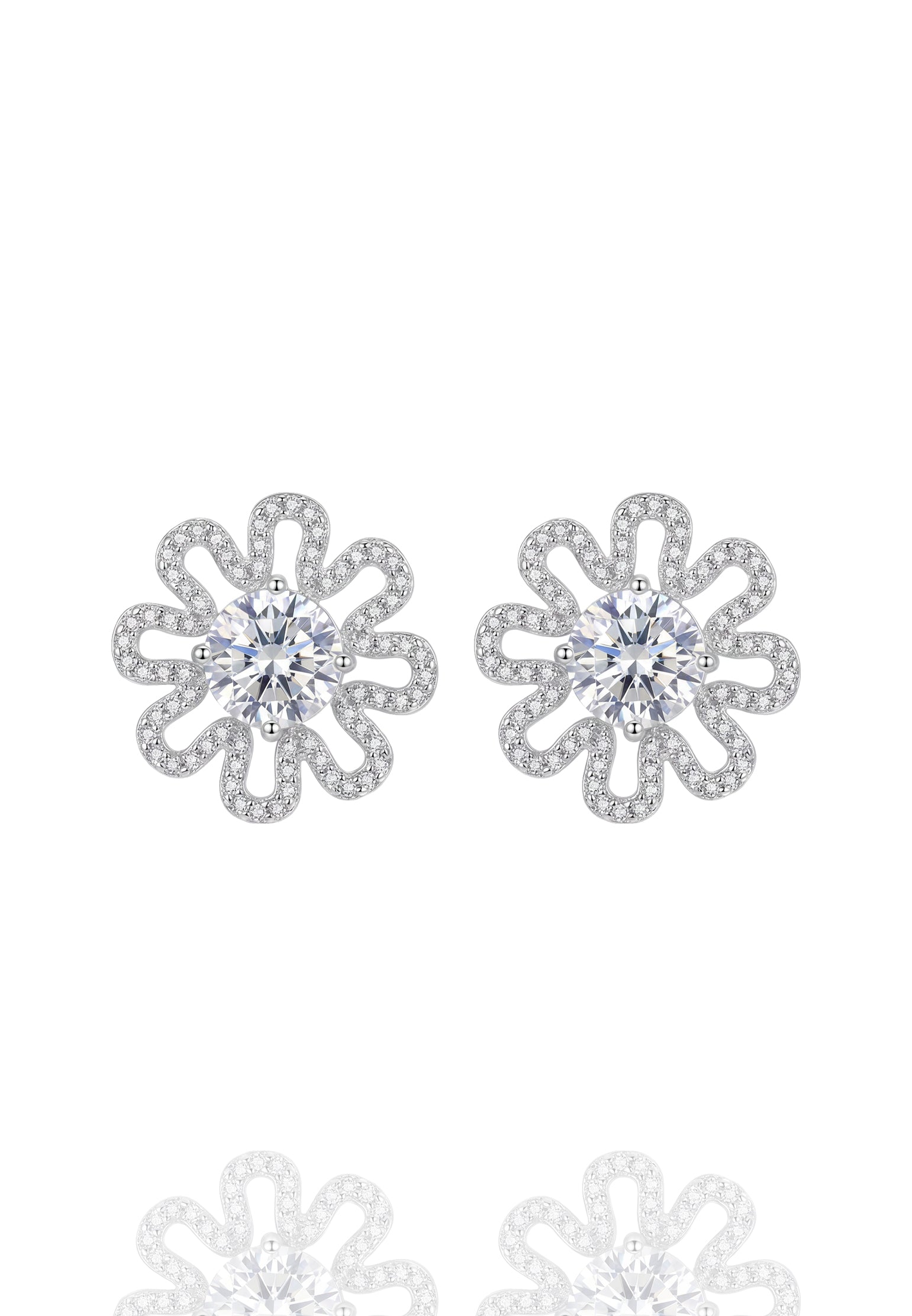 Algua Earrings — Silver