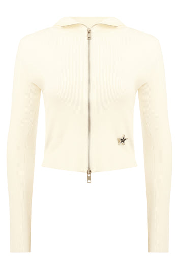 Manta Track Jacket — White