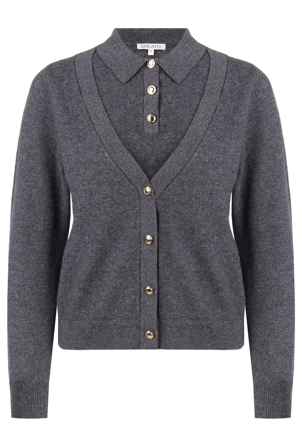 Black Sfilato sweater - view 1