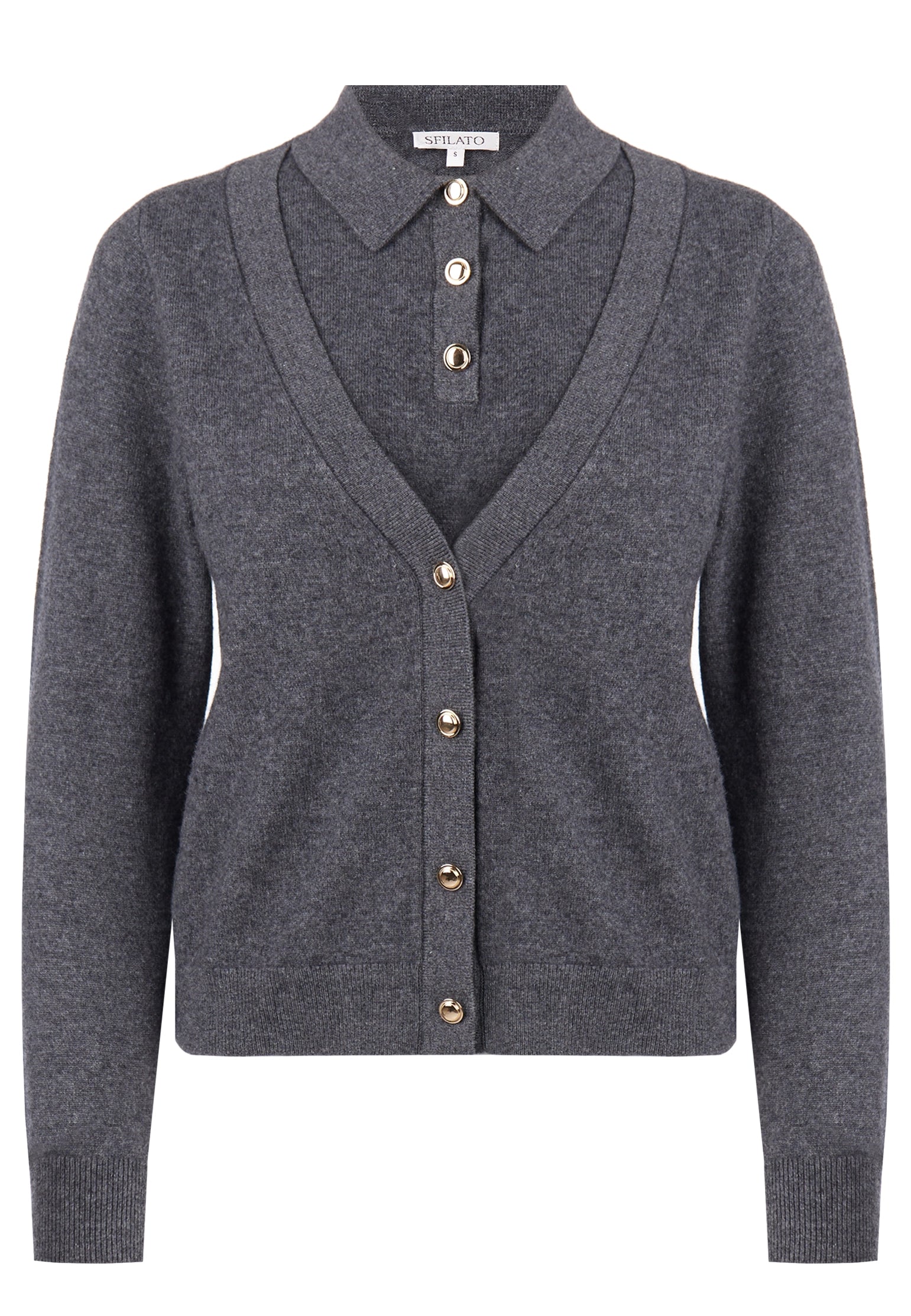 Black Sfilato sweater - view 1