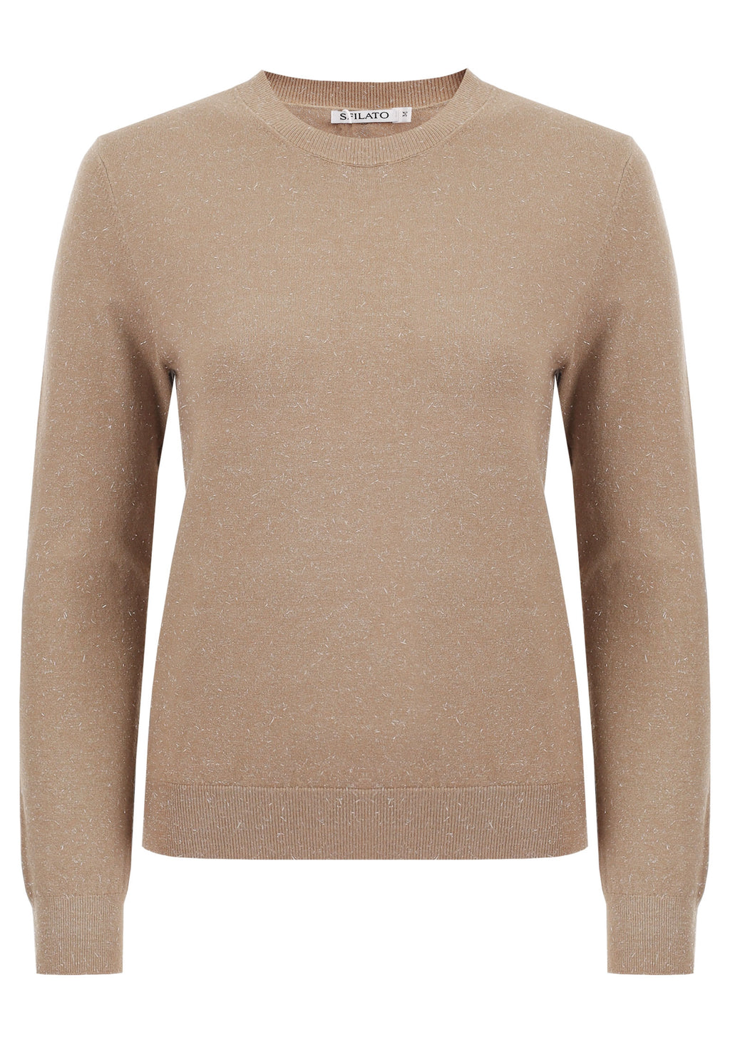Brown Sfilato pullover - view 1