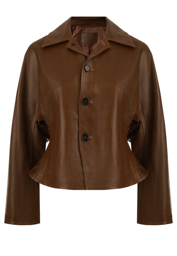 Lanusei Jacket — Brown