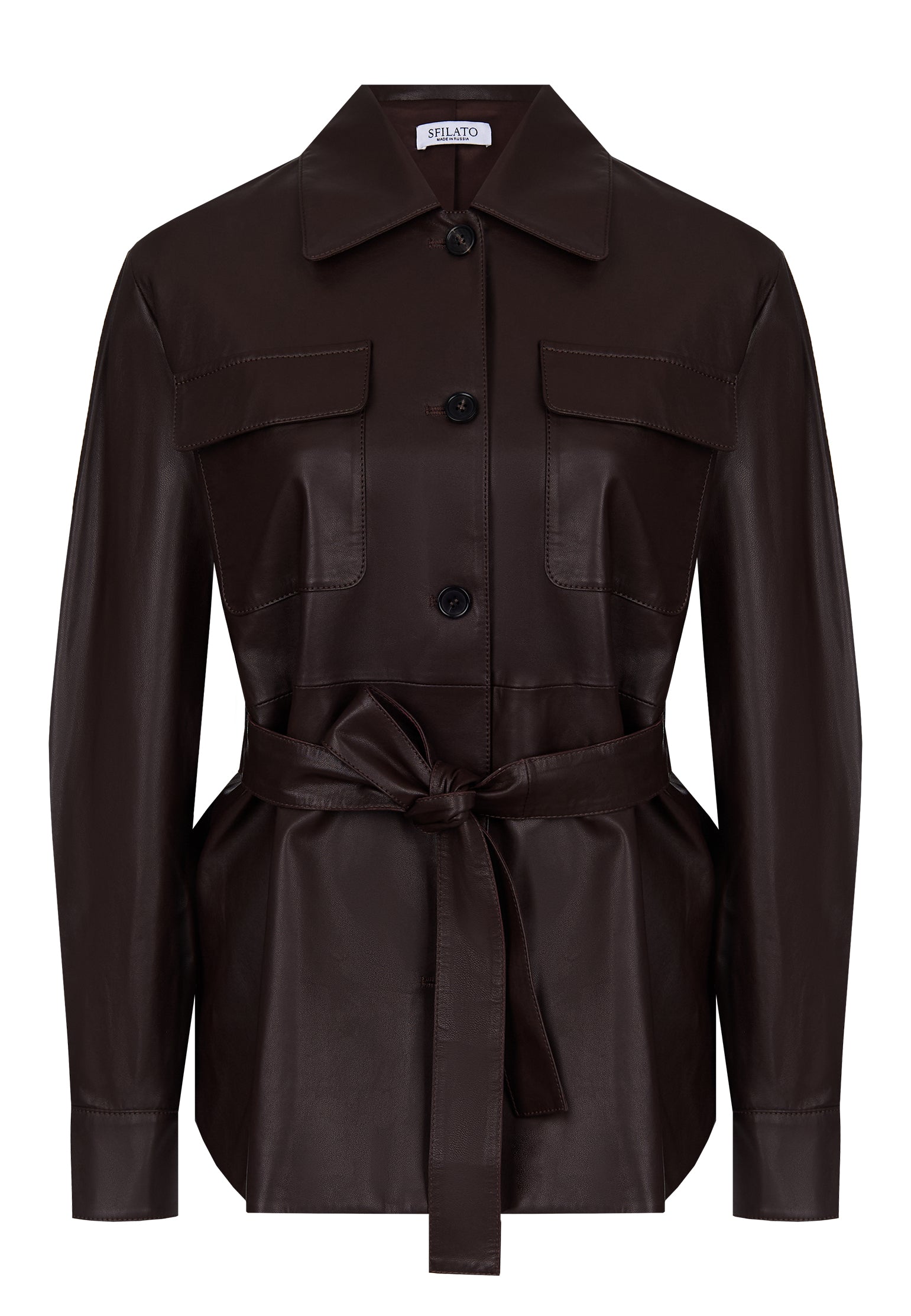 Sfilato Shirt Sfilato133 K — Brown