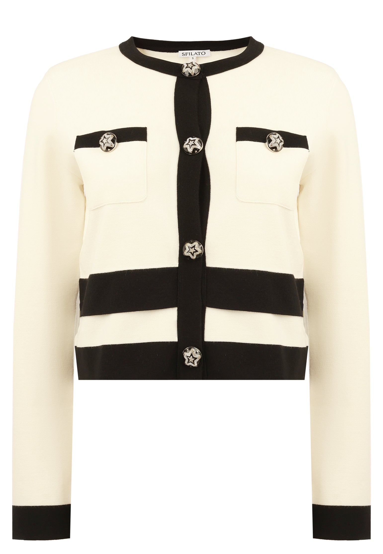 Sfilato Jacket Mansuè — White