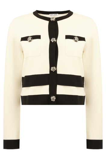 Sfilato Jacket Mansuè — White