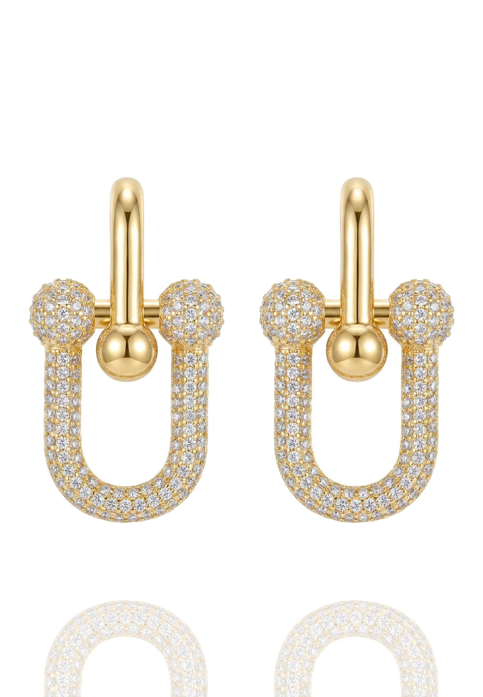 Allumiere Earrings — Gold
