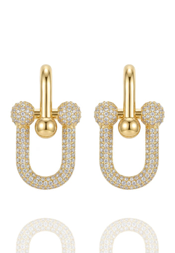 Allumiere Earrings — Gold