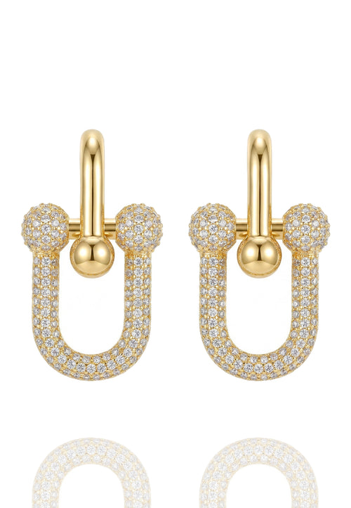 Allumiere Earrings — Gold