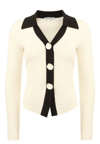 Manoppello Cardigan — White