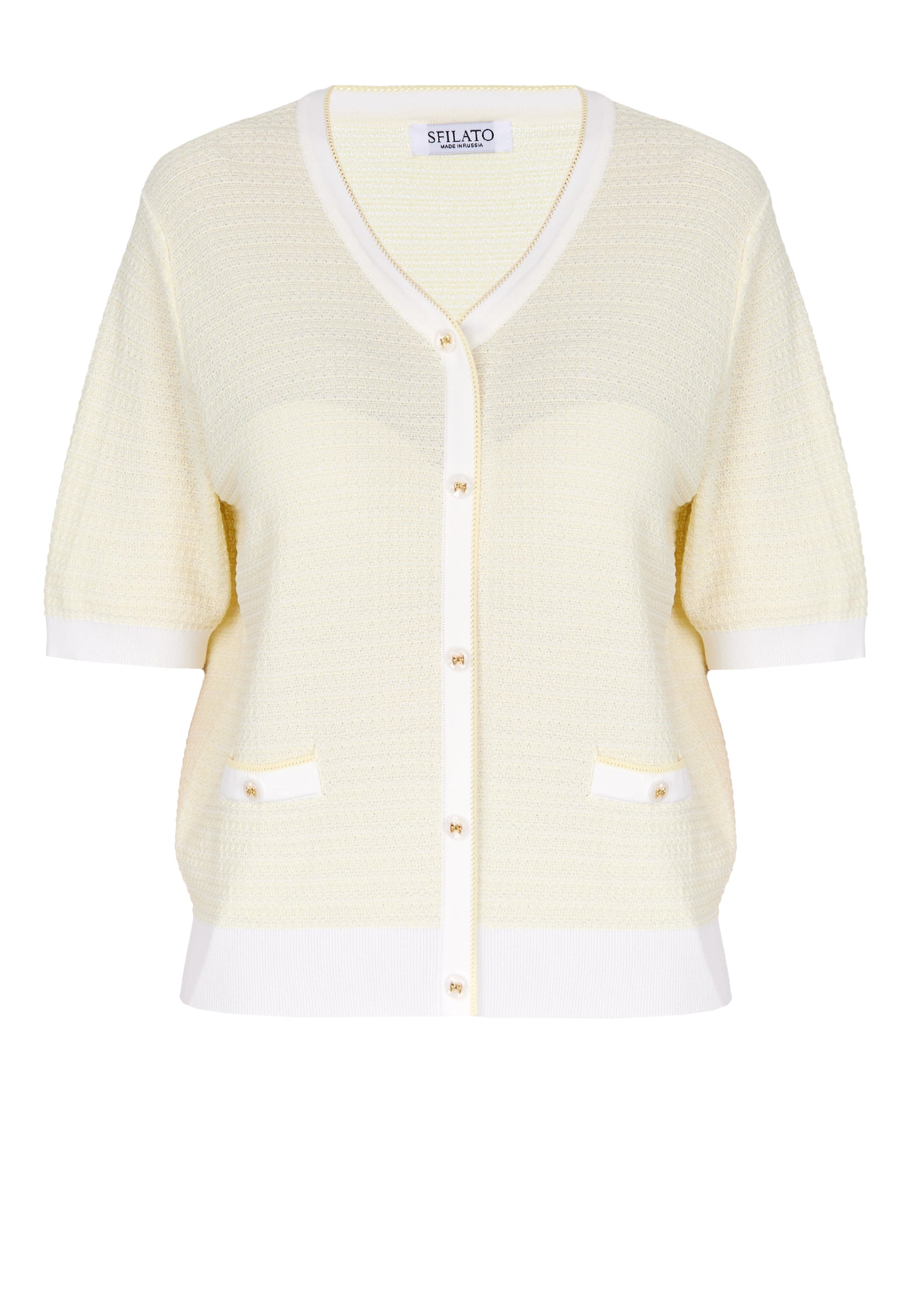 Macchia Cardigan — Yellow