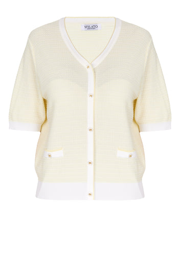 Macchia Cardigan — Yellow