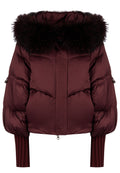 Sfilato Down Jacket TR25-59 — Burgundy
