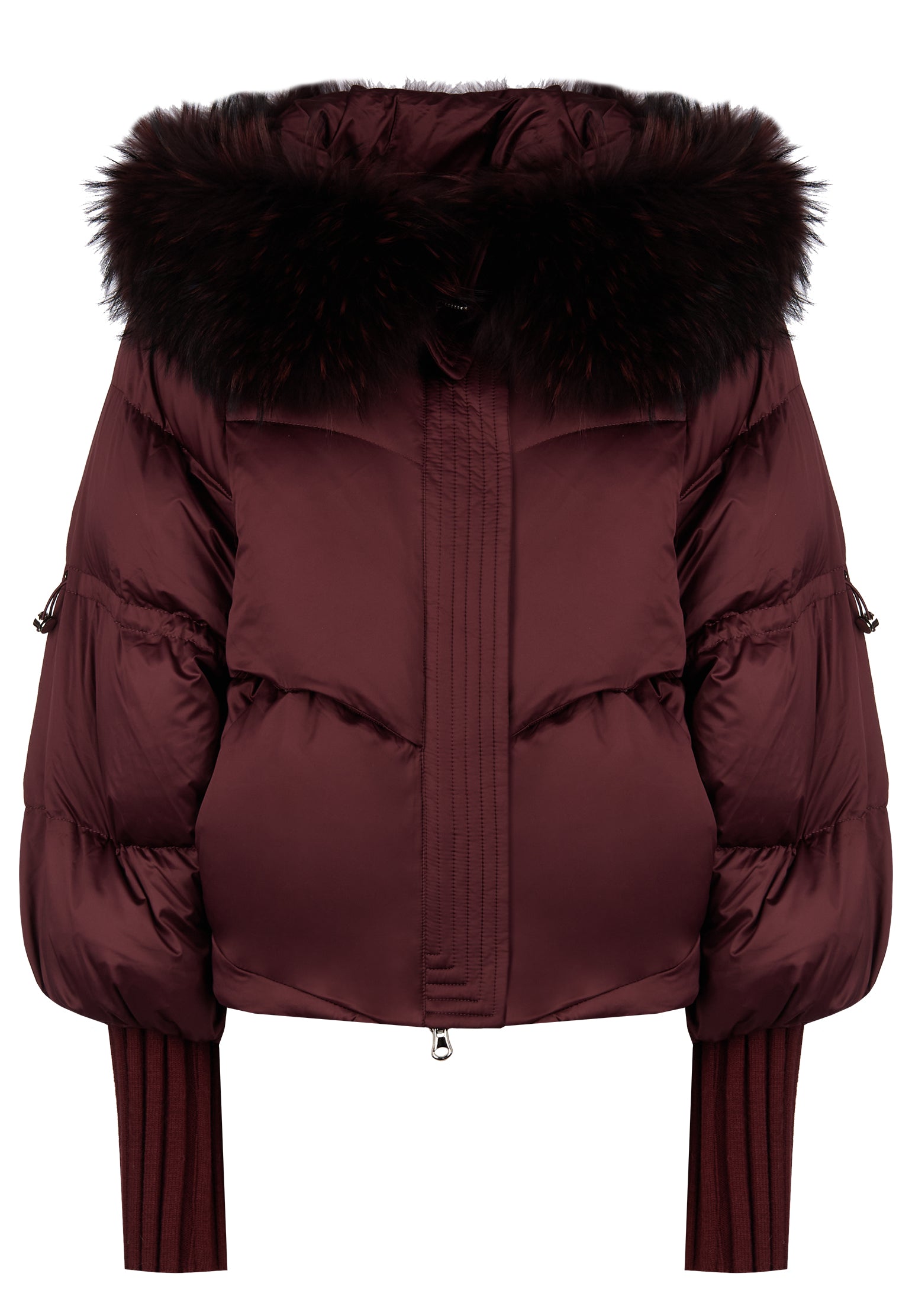 Sfilato Down Jacket TR25-59 — Burgundy