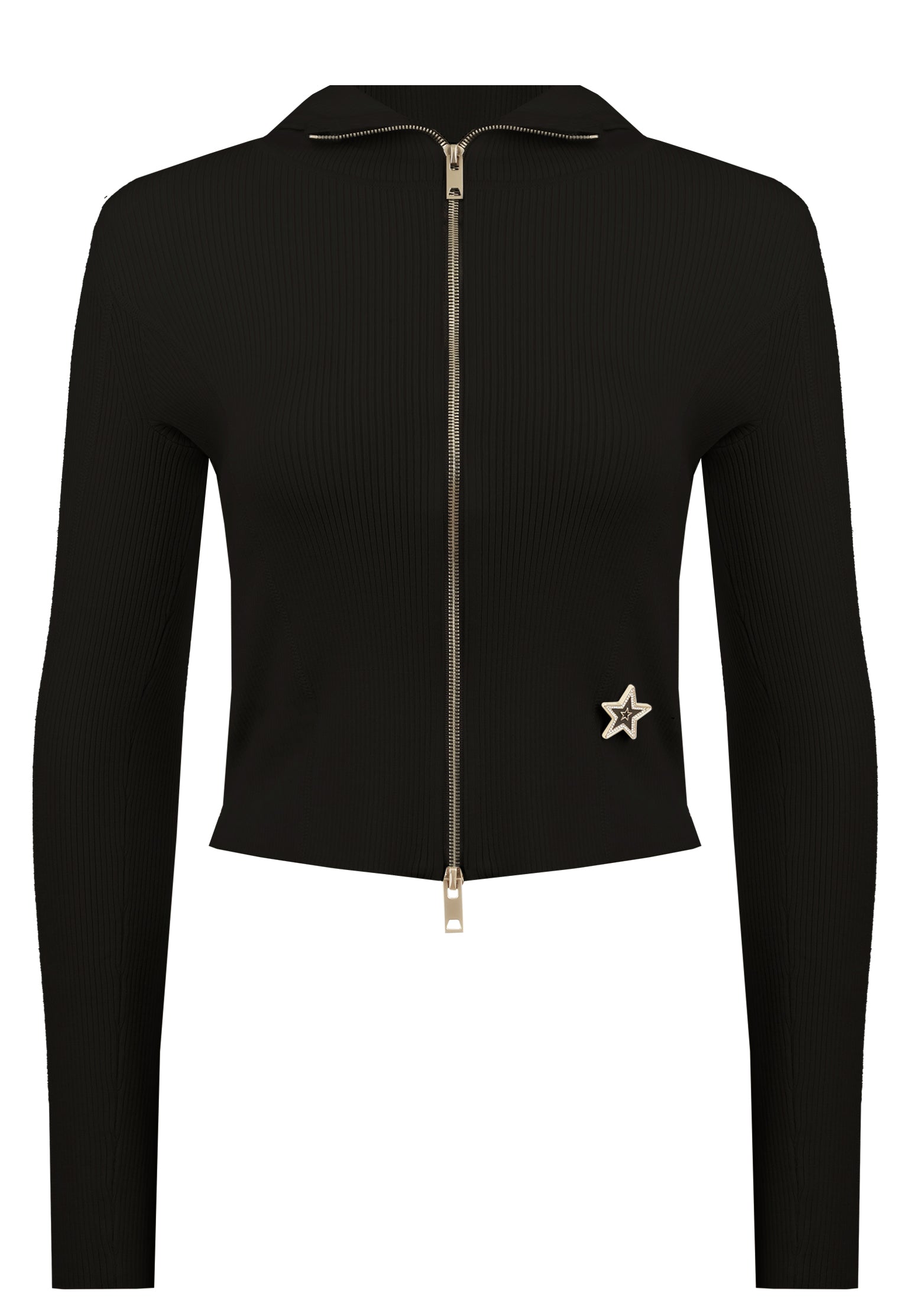 Manta Track Jacket — Black