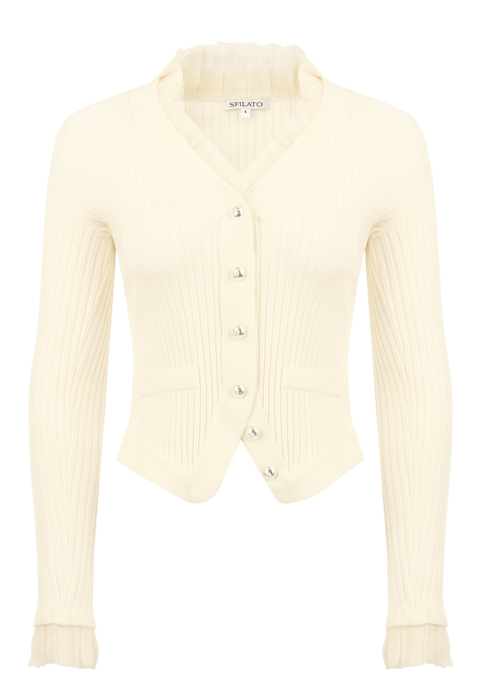 Maniago Cardigan — White