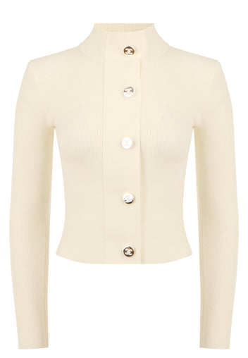 Manocalzati Cardigan — White