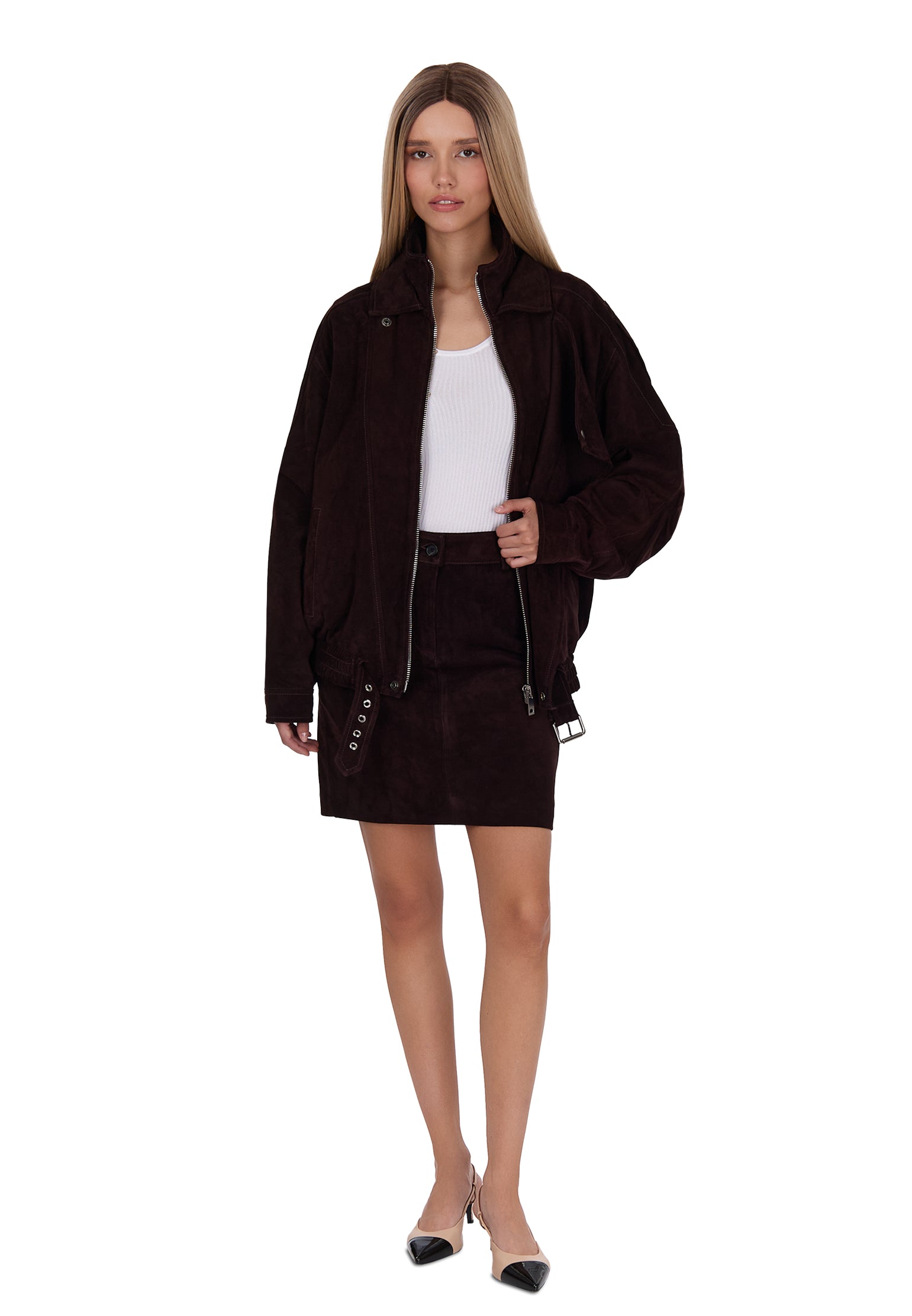 Jacurso Jacket — Burgundy