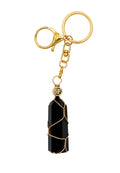Alessandria Crystal Charm — Black