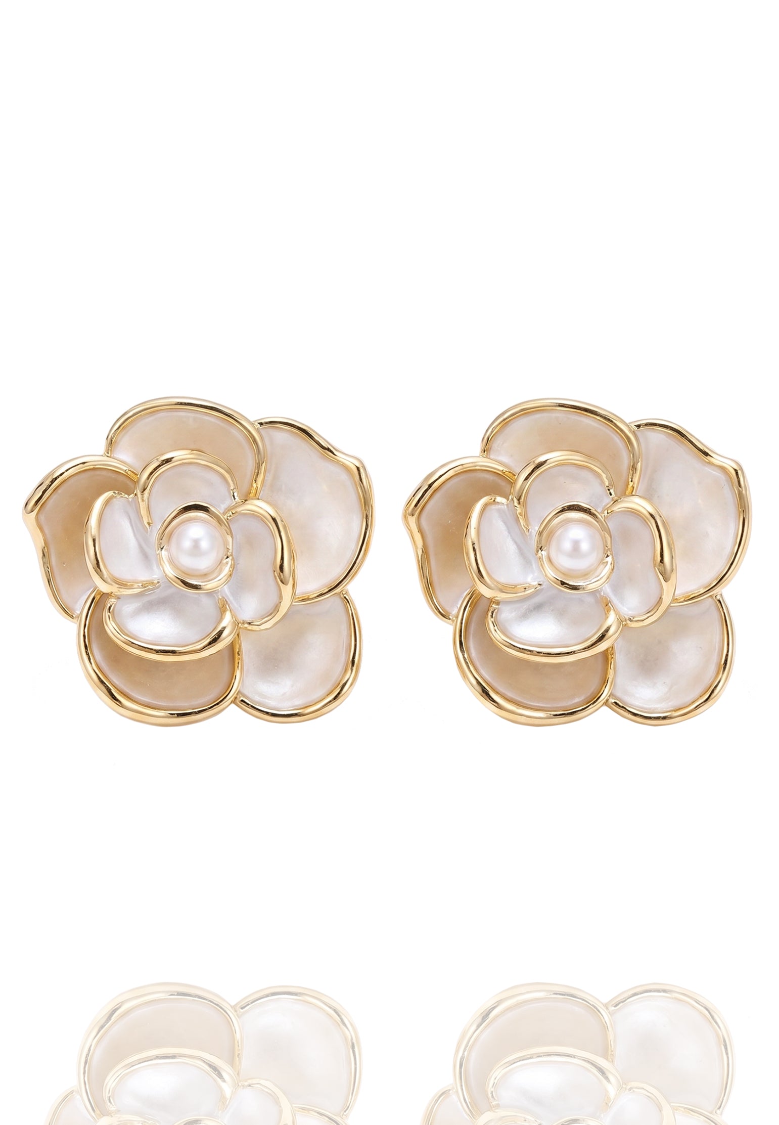 Alife Earrings — White