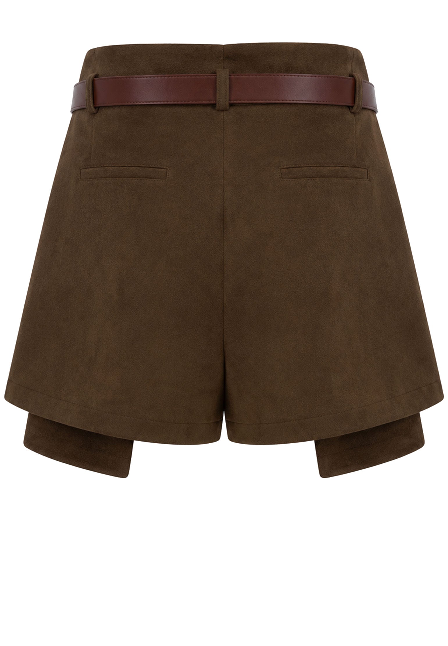 Brown Sfilato shorts - view 3